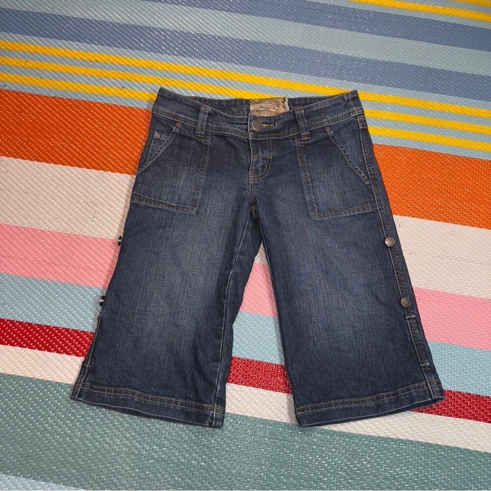 American Rag Blue Denim Jeans Shorts Women Size 0